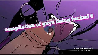 compilation of gays unrefined fucked 6